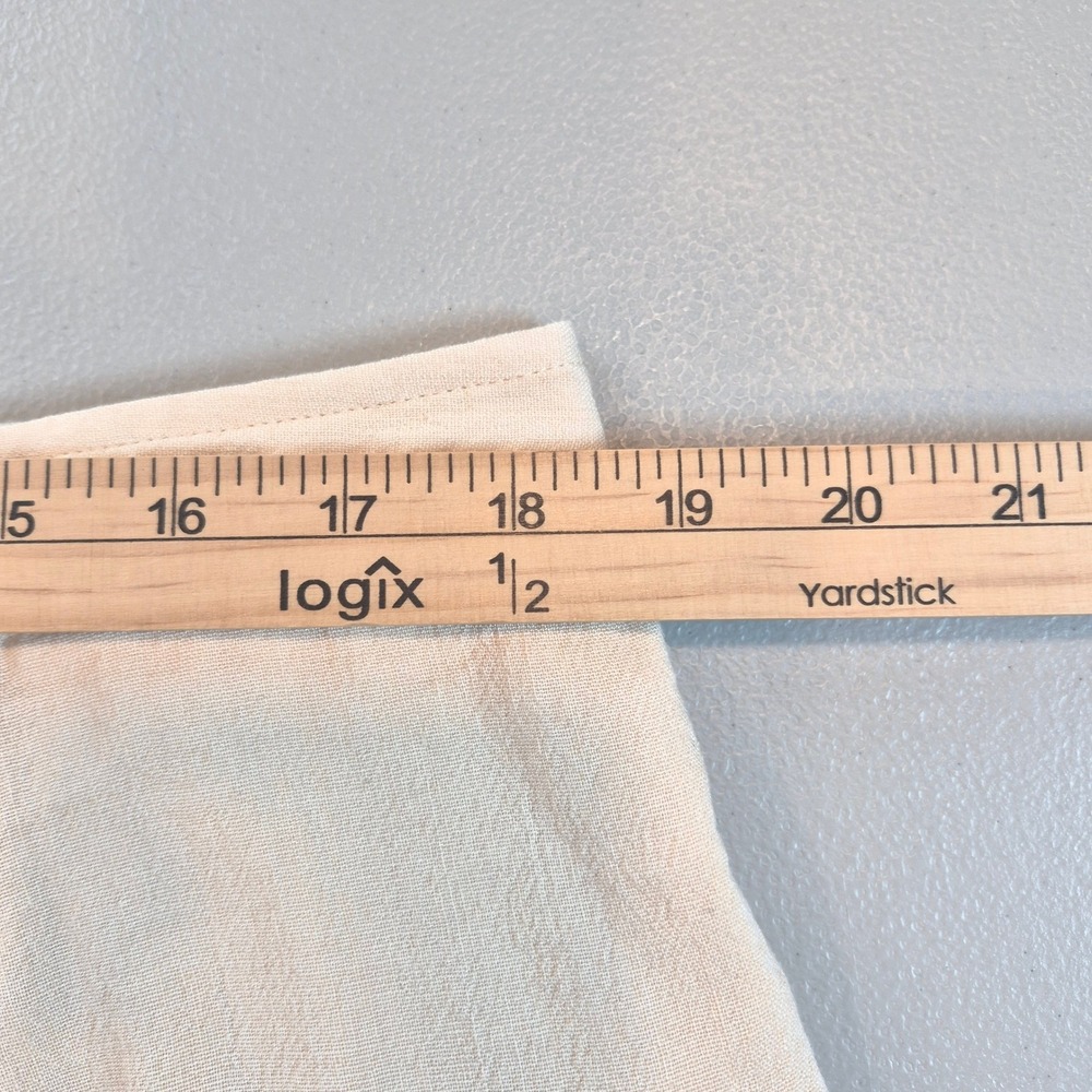 J. Jill Beige Linen Blend Wide Leg Trousers XL Relaxed Pants Coastal Minimalist - Picture 12 of 15
